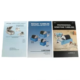 Polisseuse à Tambour Lortone 3A - Capacité 0,8L, Pour Métaux, Made In USA